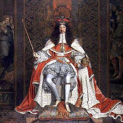 John Michael Wright Charles II of England in Coronation robes France oil painting art